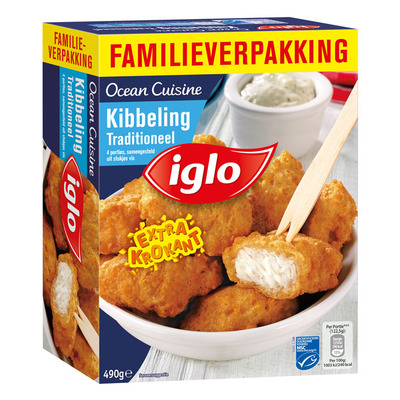 Iglo Ocean cuisine kibbeling traditioneel