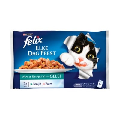 Felix Malse reepjes met vis in gelei