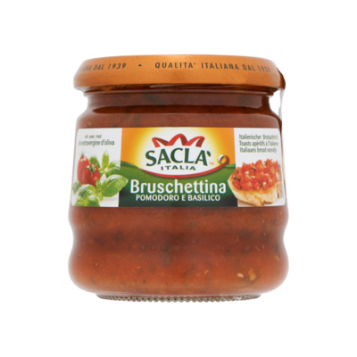 Saclà Bruschettina Pomodoro e Basilico