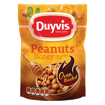 Duyvis Oven roasted pinda's honey roasted