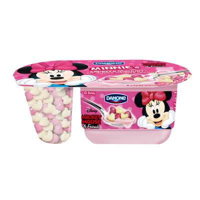 Danone Disney minnie mouse yoghurt