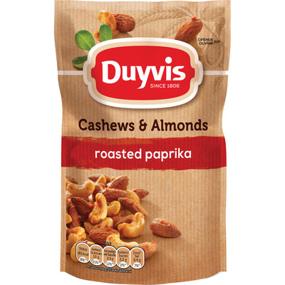 Duyvis Puur natuur amandelen & cashews paprika