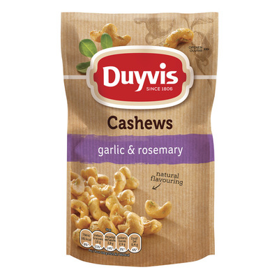 Duyvis Puur natuur cashews knoflook rozemarijn