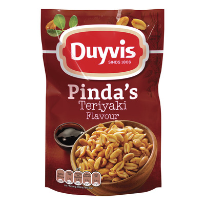 Duyvis Pinda's teriyaki gemarineerd