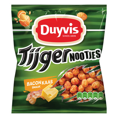 Duyvis Tijgernootjes bacon-kaas