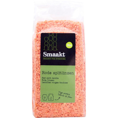 Smaakt Rode linzen