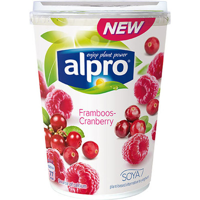 Alpro Plantaardig framboos cranberry