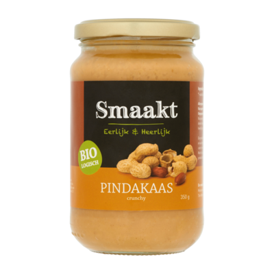 Smaakt Biologisch Pindakaas Crunchy
