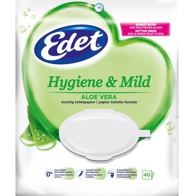 Edet Aloë vochtig toiletpapier