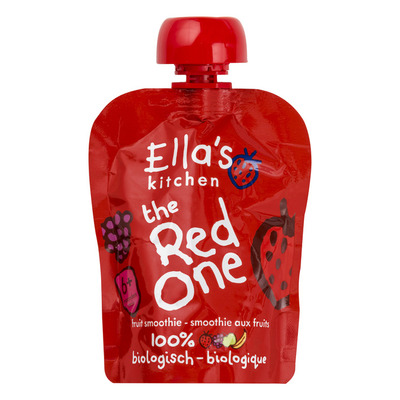 Ella's Kitchen Fruit smoothie the red one 6+ mnd