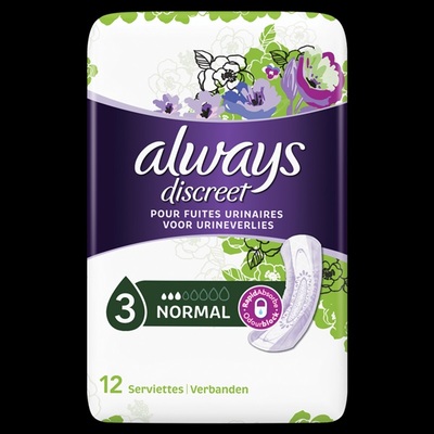 Always Discreet Incontinentie Verband
Normaal
