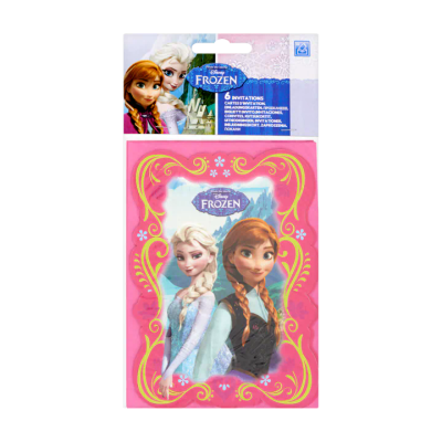 Disney Frozen 6 Uitnodigingen