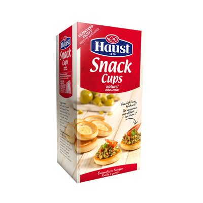 Haust Snack cups naturel rond