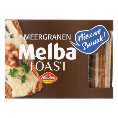 Van der Meulen Melba toast meergranen