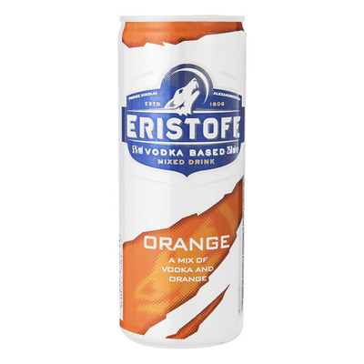 Eristoff Vodka met jus d'orange