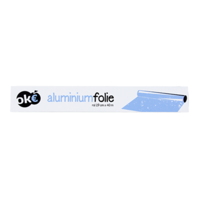Budget Huismerk Aluminiumfolie 40 meter