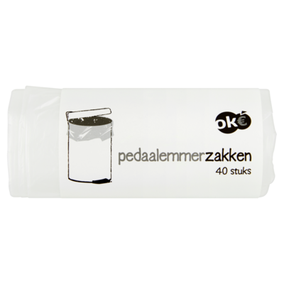 Budget Huismerk Pedaalemmerzakken 44x56 centimeter