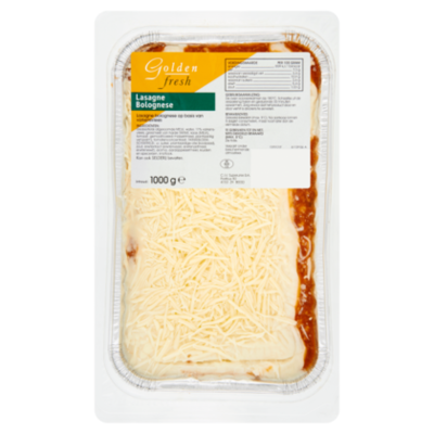 Golden Fresh Lasagne bolognese met varkensvlees