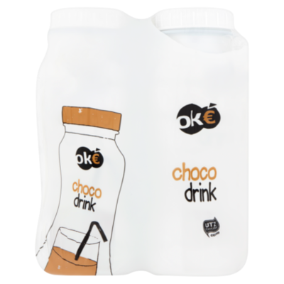Budget Huismerk Chocodrink 4-pack