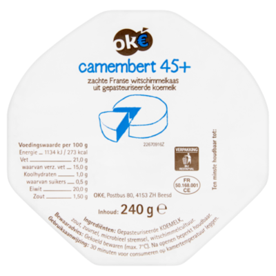 Budget Huismerk Camembert