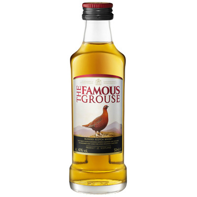 Famous Grouse Scotch whisky mini