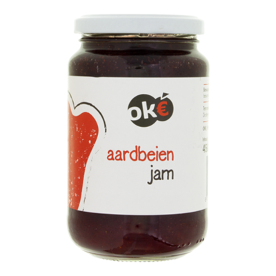 Budget Huismerk Extra jam aardbeien