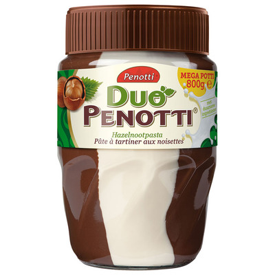 Penotti Duo penotti hazelnootpasta mega potti