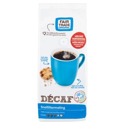 Fair Trade Original Décaf Snelfiltermaling 250 g