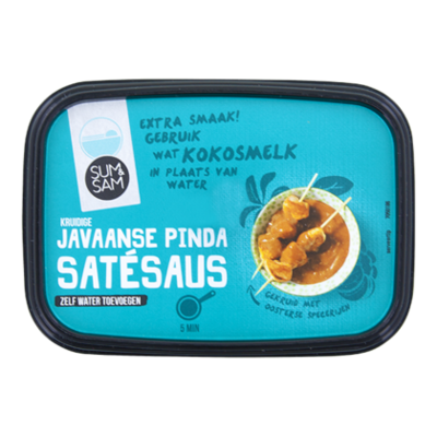 Sum en Sam Javaanse pinda satesaus