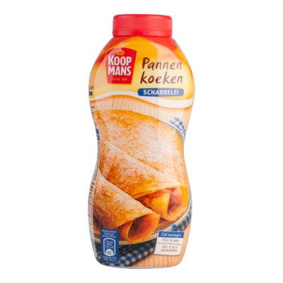 Koopmans Pannenkoekenmix shaker scharrelei