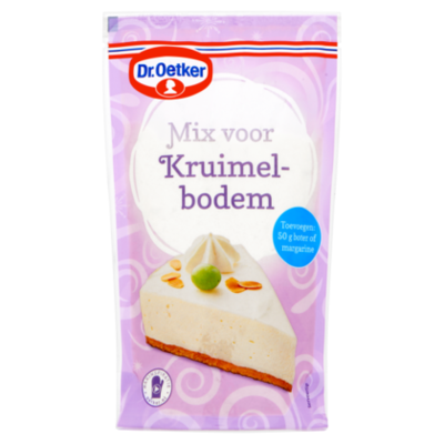 Dr. Oetker mix voor kruimelbodem