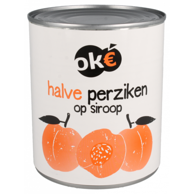 Budget Huismerk Halve perziken lichte siroop