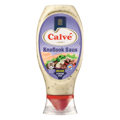 Calvé Saus Squeeze Knoflook