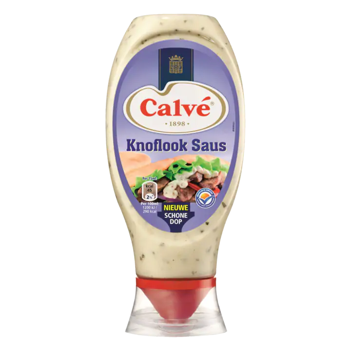 Calvé Saus Squeeze Knoflook