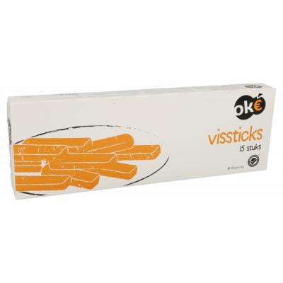 Budget Huismerk Vissticks 15 stuks