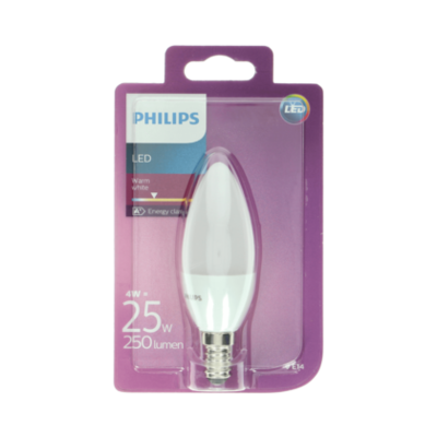 Philips Lamp LED Kaars 4W kleine fitting