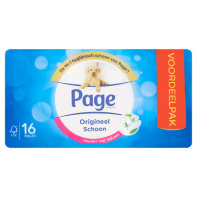 Page Origineel schoon toiletpapier