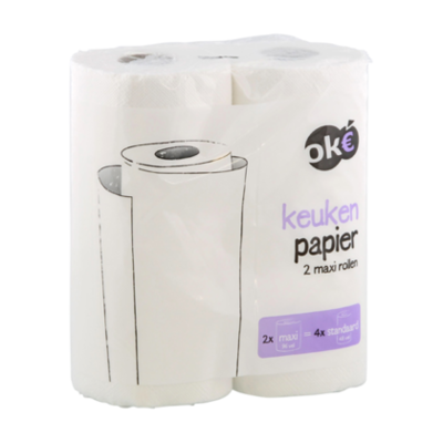 OKE Keukenpapier maxi rol