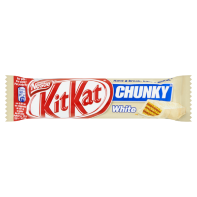 Nestlé Chocolade Kitkat chunky white single
