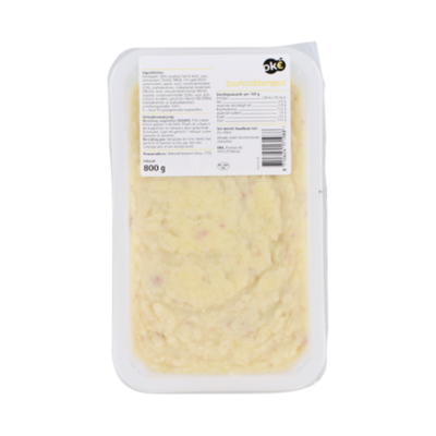 Budget Huismerk Zuurkoolstamppot