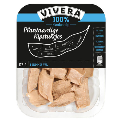 Vivera Plantaardige kipstukjes