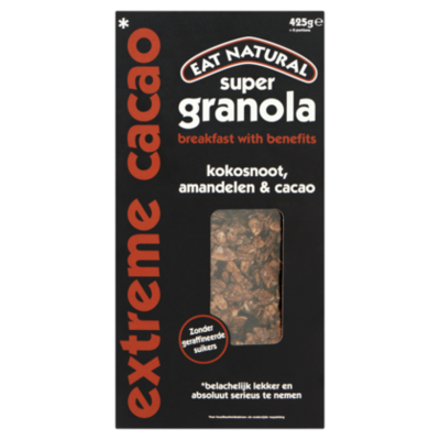 Eat Natural Super granola extreme cacao