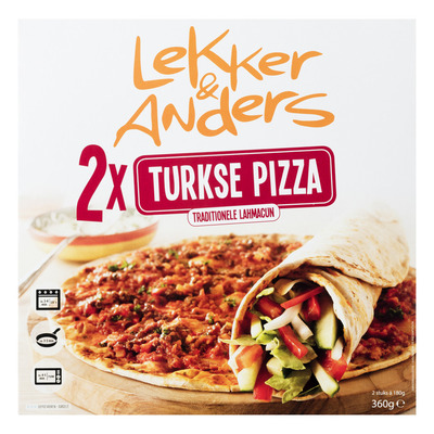 Lekker&Anders Turkse pizza