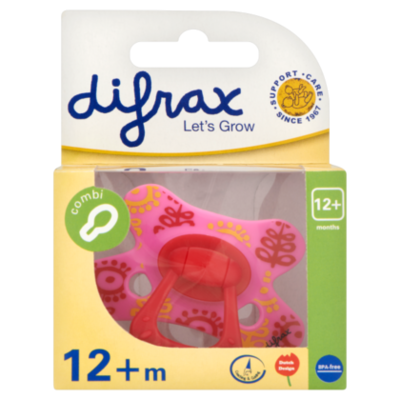 Difrax Fopspeen ring 12mnd+ extra sterk com