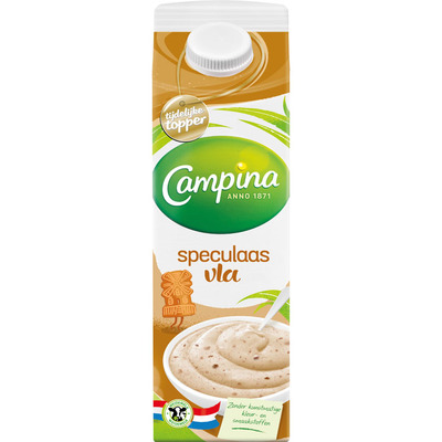 Campina Speculaas vla - tijdelijke topper