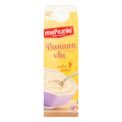 Melkunie Banaansmaak Vla