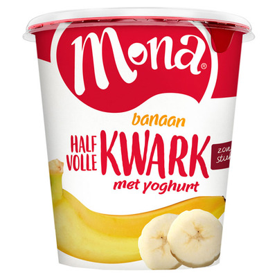 Mona Kwark halfvol banaan