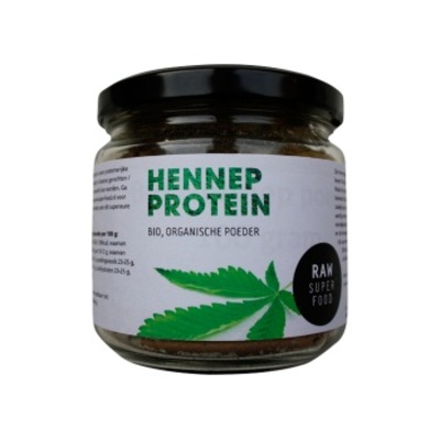 Raw Superfood Hennep proteine poeder