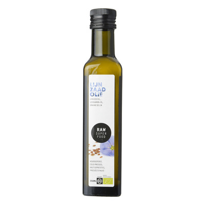 Raw Organic Food Lijnzaad olie