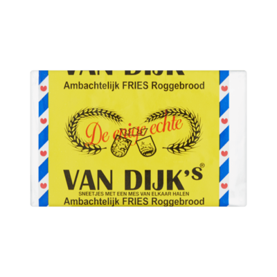 Van Dijk's Ambachtelijk Fries Roggebrood 10 Plakjes